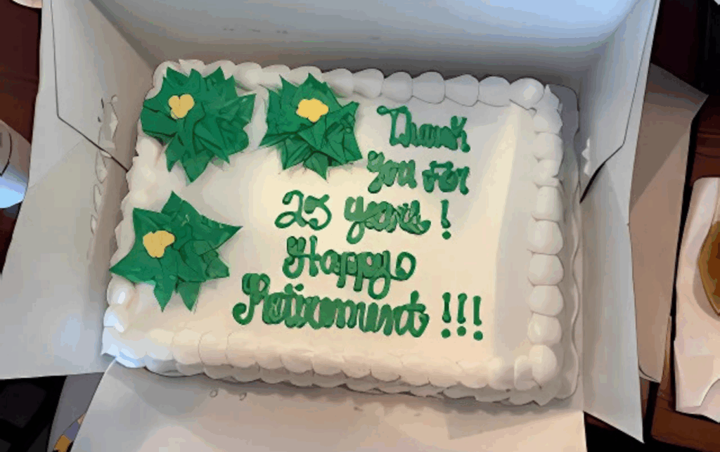Liz Washs Cake