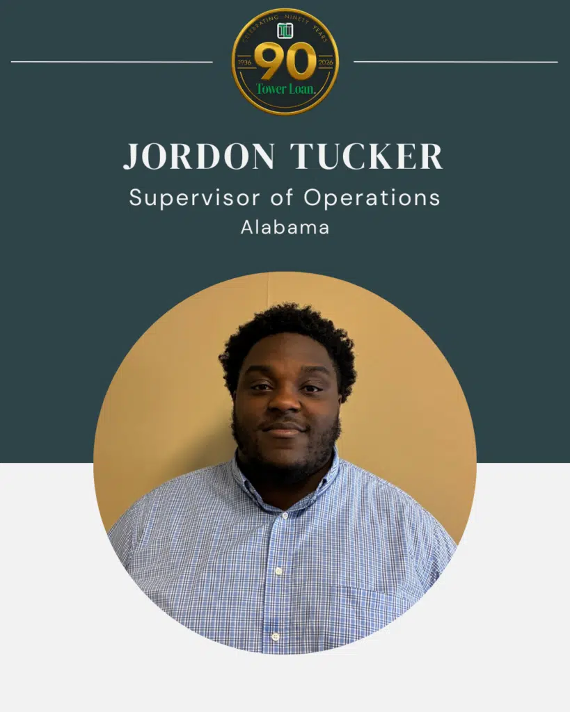 Jordon Tucker Promoted to Supervisor of Operations in Alabama 2 Jordon Tucker Promoted to Supervisor of Operations in Alabama