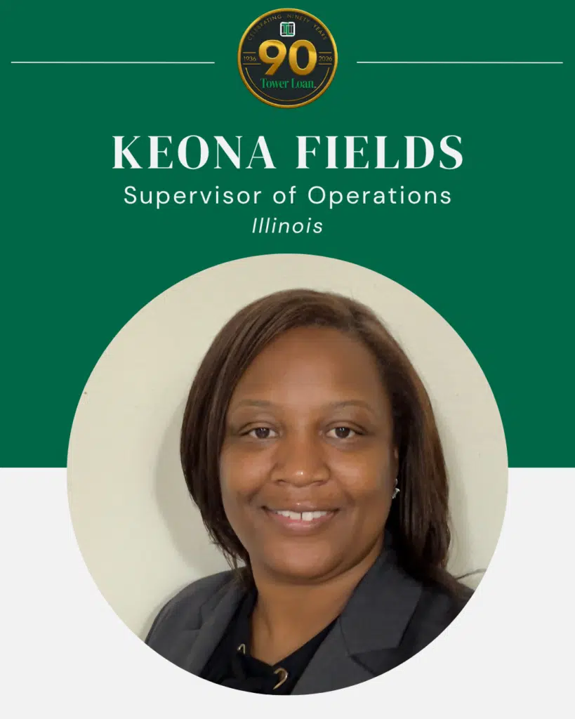 Keona Fields Promoted to Supervisor of Operations in Illinois 1 Keona Fields Promoted to Supervisor of Operations in Illinois